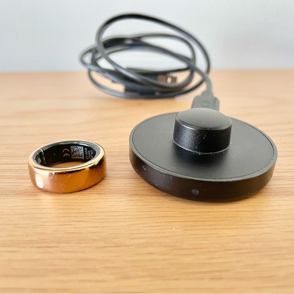 Oura Ring 3 Rose Gold Size 8